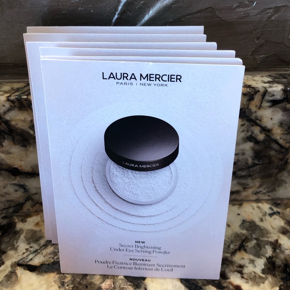 4pcs Laura Mercier Secret Brightening Under Eye Setting Powder Samples Bundle